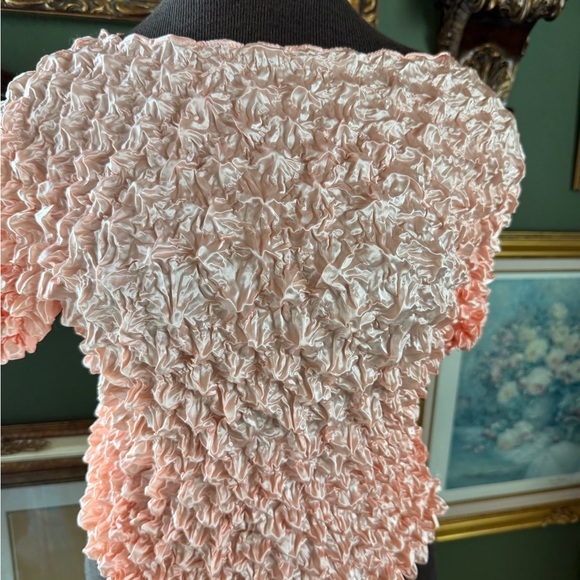 Pink Ruffled Top - Picture 4 of 5